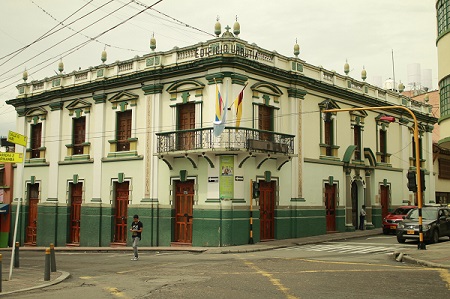 Plano general de casa que hace parte del patrimonio arquitectónico del centro de la ciudad de Ibagué